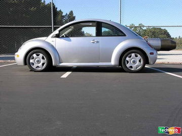 急速甲壳虫 当冷藏车遇见喷气式发动机